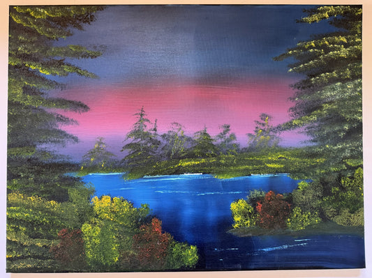 Lakeside Twilight